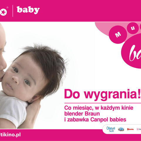 "Zachustowane MultiKino" Już chyba wszystkim mamom znana jest incjatywa MultiBabyKina. Od września miejsce to będzie miało nowe oblicze. W planach ciekawe tematy, pogadanki, konsultacje oraz dużo nagród do wygrania. Przy silnym wsparciu Stowarzyszenia Nośmy Dzieci ruszy również cykl spotkań poświęcony nie tylko noszeniu w chustach. Tematów będzie wiele i każda mama znajdzie coś ciekawego dla siebie (poza zasłużonym relaksem podczas seansu filmowego). Zapraszamy na nasze strony na których niebawem pojawią się najnowsze informacje.